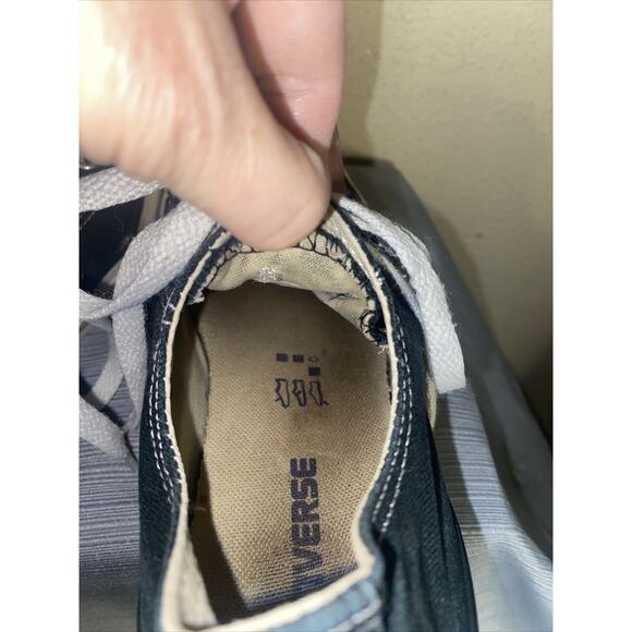 Used Women’s Men’s Unisex CONVERSE All Stars Black Shoes Size 8 (Mens 6) - Picture 7 of 12